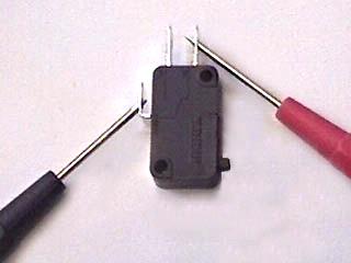 Test the inlet switch